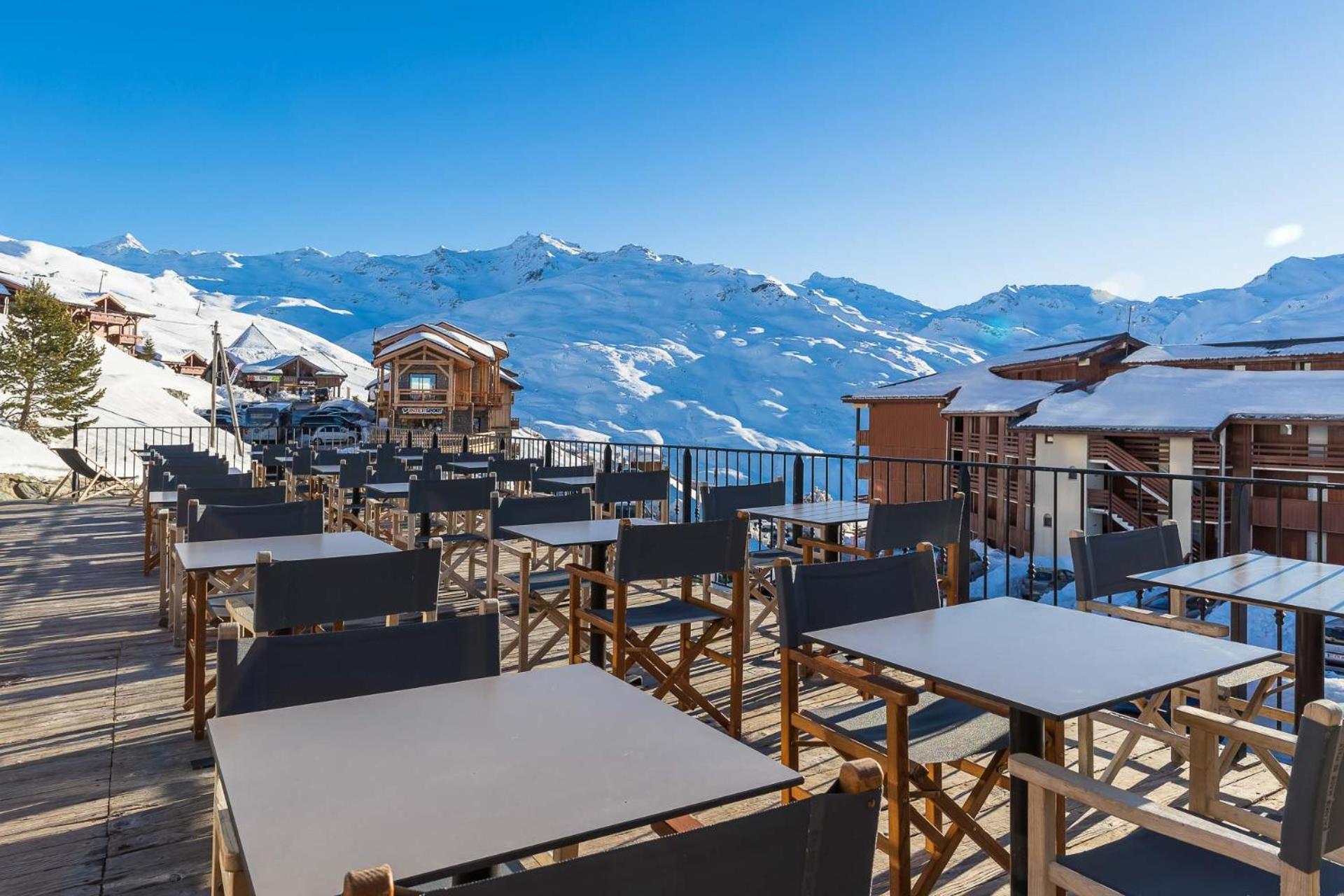 Hillary Hotel Les Menuires Dış mekan fotoğraf